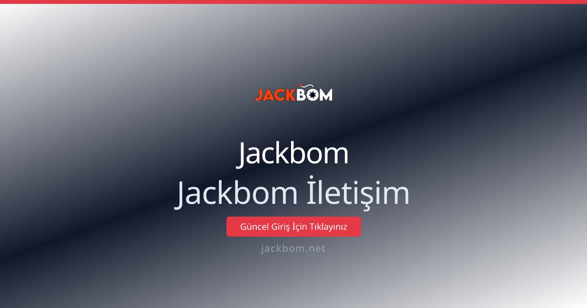 Jackbom Jackbom İletişim